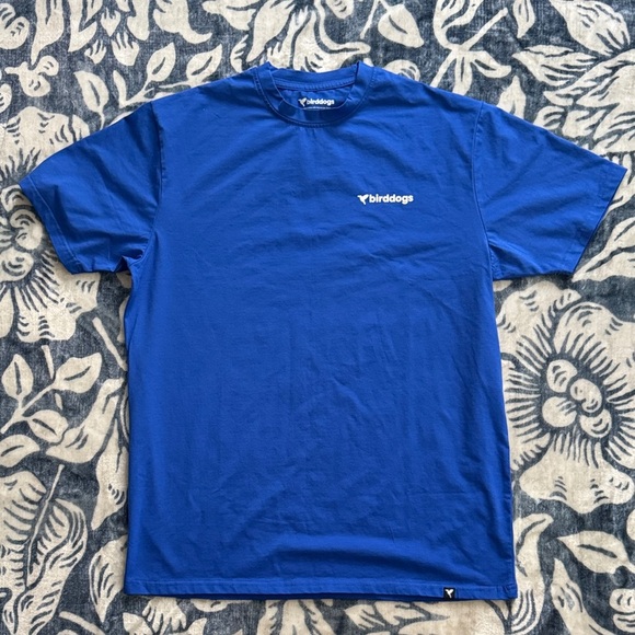 NWOT Birddogs blue short sleeve shirt - Picture 3 of 7